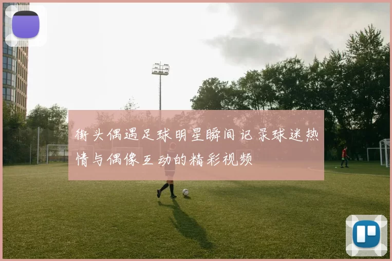 街头偶遇足球明星瞬间记录球迷热情与偶像互动的精彩视频